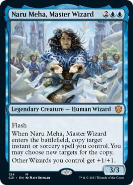 Naru Meha, Master Wizard [Commander 2021] 124