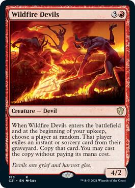 Wildfire Devils [Commander 2021] 183