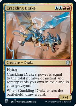 Crackling Drake [Commander 2021] 213
