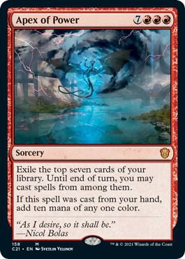 Apex of Power [Commander 2021] 158