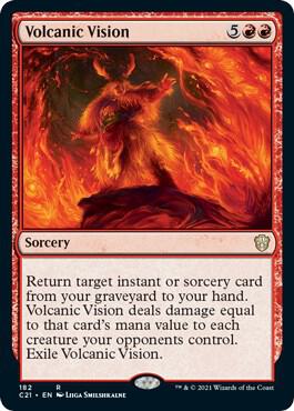 Volcanic Vision [Commander 2021] 182