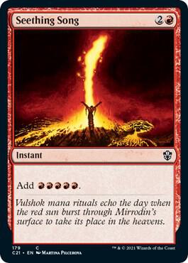 Seething Song [Commander 2021] 179