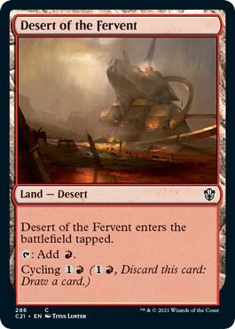 Desert of the Fervent [Commander 2021] 286