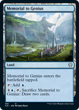 Memorial to Genius [Commander 2021] 301