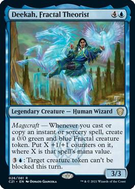 Deekah, Fractal Theorist [Commander 2021] 26