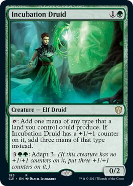 Incubation Druid [Commander 2021] 195