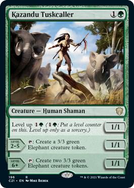 Kazandu Tuskcaller [Commander 2021] 196