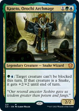 Kaseto, Orochi Archmage [Commander 2021] 221