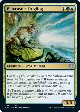 Plaxcaster Frogling [Commander 2021] 226
