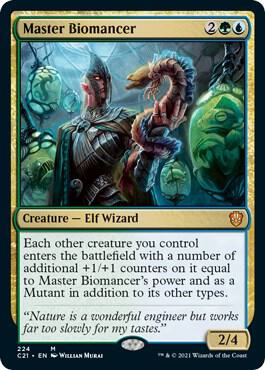 Master Biomancer [Commander 2021] 224