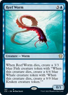 Reef Worm [Commander 2021] 127