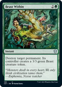 Beast Within [Commander 2021] 186