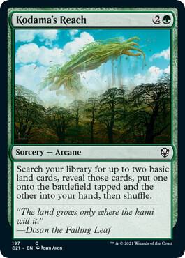 Kodama's Reach [Commander 2021] 197