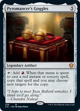 Pyromancer's Goggles [Commander 2021] 259