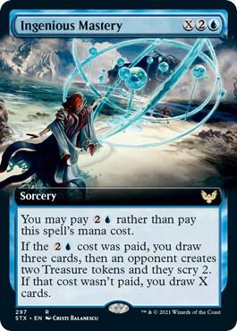 Ingenious Mastery (Extended Art) [Strixhaven: School of Mages] 297