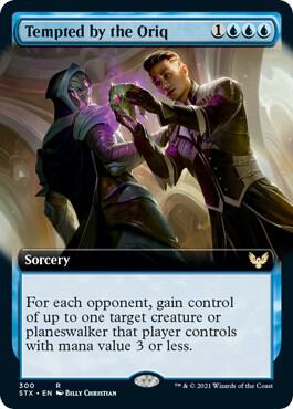 Tempted by the Oriq (Extended Art) [Strixhaven: School of Mages] 300