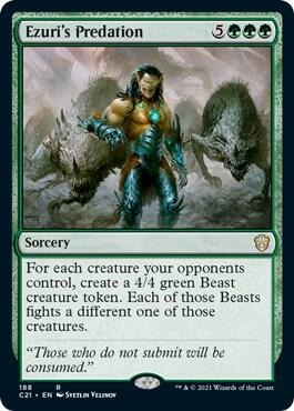 Ezuri's Predation [Commander 2021] 188