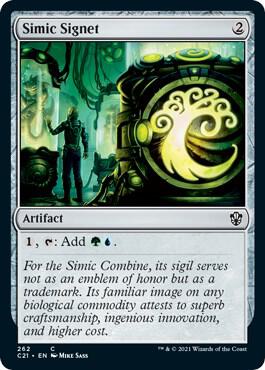 Simic Signet [Commander 2021] 262