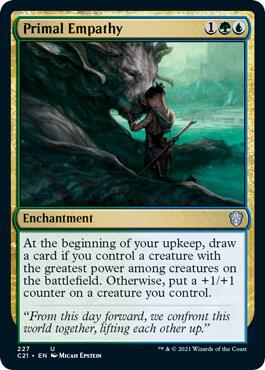 Primal Empathy [Commander 2021] 227
