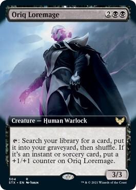 Oriq Loremage (Extended Art) [Strixhaven: School of Mages] 304