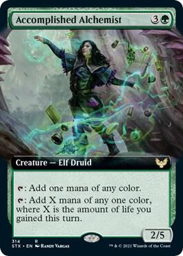 Accomplished Alchemist (Extended Art) [Strixhaven: School of Mages] 314