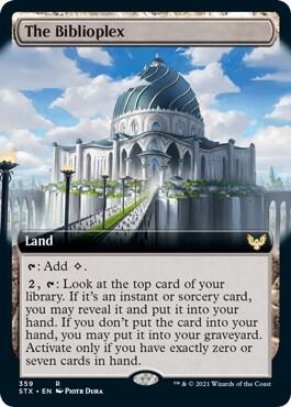 The Biblioplex (Extended Art) [Strixhaven: School of Mages] 359