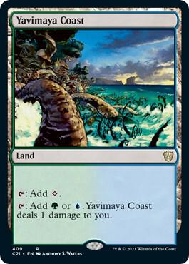 Yavimaya Coast [Commander 2021] 409