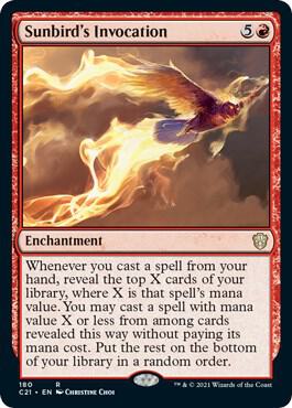Sunbird's Invocation [Commander 2021] 180
