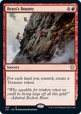 Brass's Bounty [Commander 2021] 160