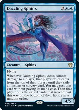 Dazzling Sphinx [Commander 2021] 25