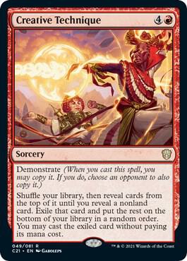Creative Technique [Commander 2021] 49