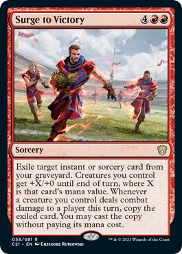 Surge to Victory [Commander 2021] 58