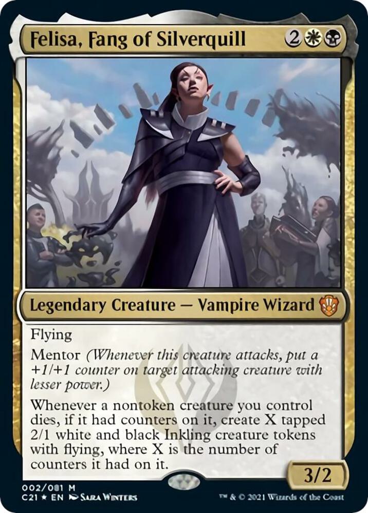 Felisa, Fang of Silverquill [Commander 2021] 2