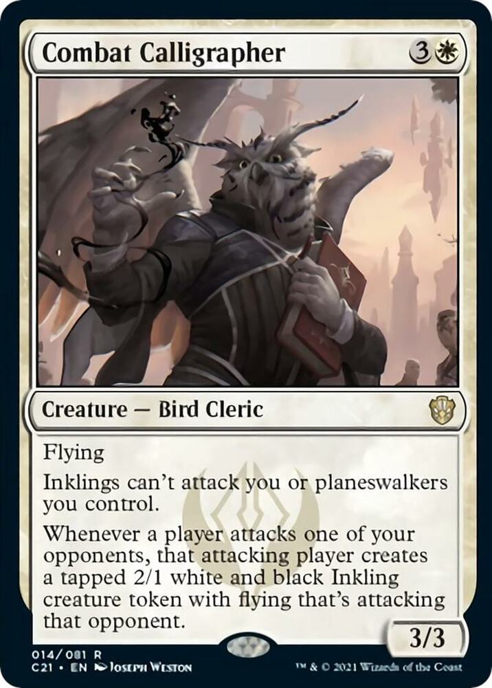 Combat Calligrapher [Commander 2021] 14