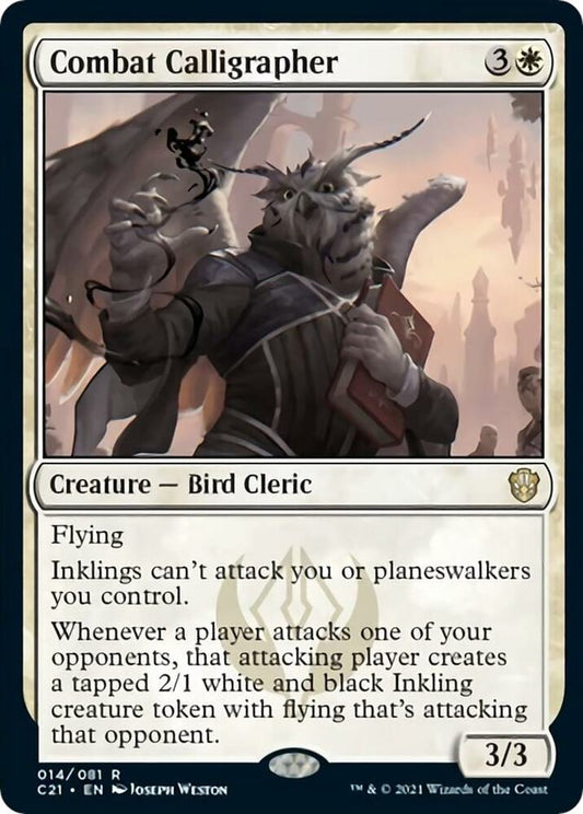 Combat Calligrapher [Commander 2021] 14