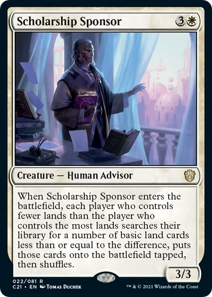 Scholarship Sponsor [Commander 2021] 22