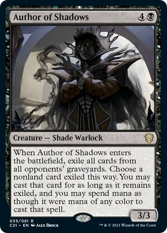 Author of Shadows [Commander 2021] 35