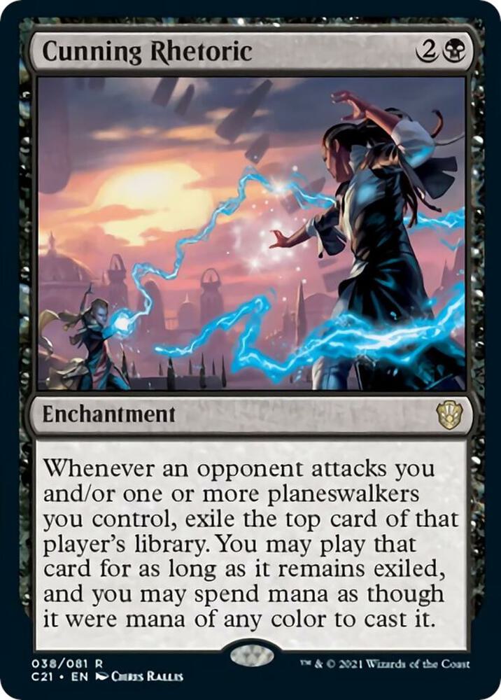 Cunning Rhetoric [Commander 2021] 38