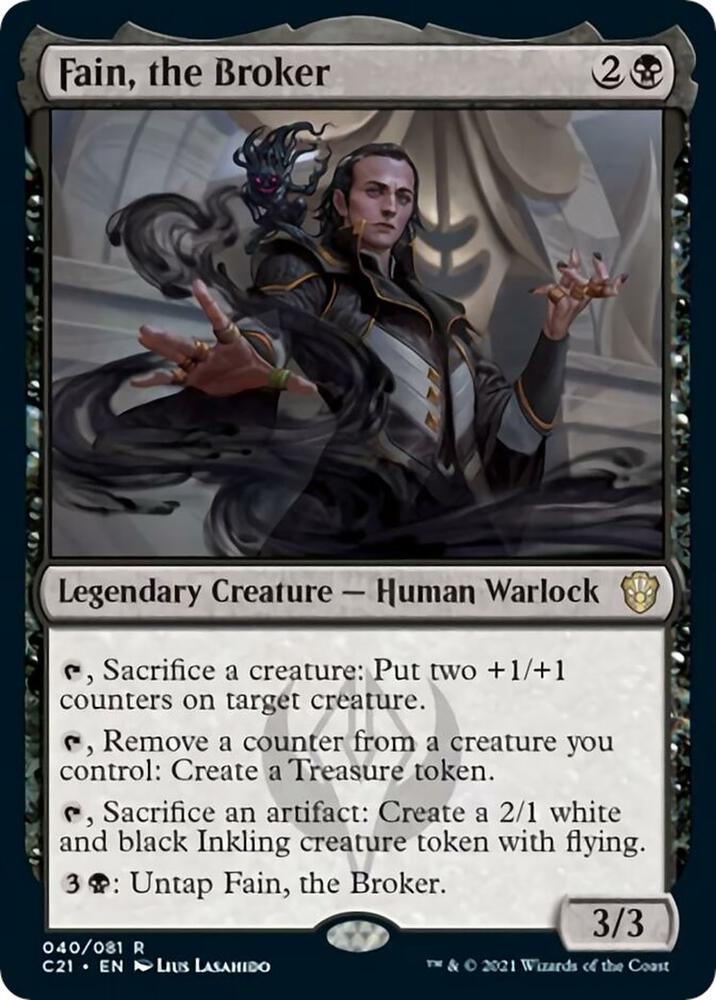 Fain, the Broker [Commander 2021] 40