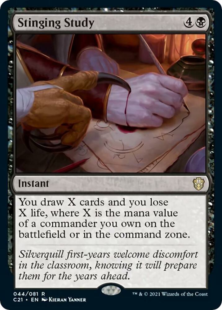 Stinging Study [Commander 2021] 44
