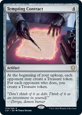 Tempting Contract [Commander 2021] 78