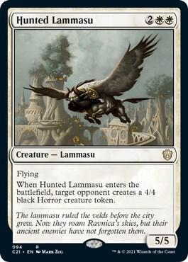 Hunted Lammasu [Commander 2021] 94
