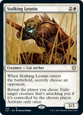 Stalking Leonin [Commander 2021] 105