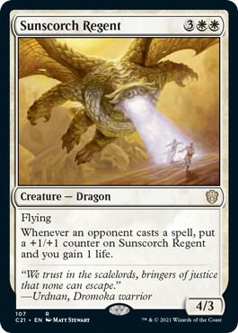 Sunscorch Regent [Commander 2021] 107