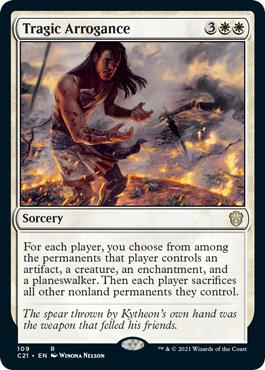Tragic Arrogance [Commander 2021] 109