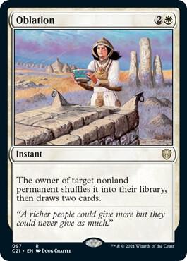 Oblation [Commander 2021] 97