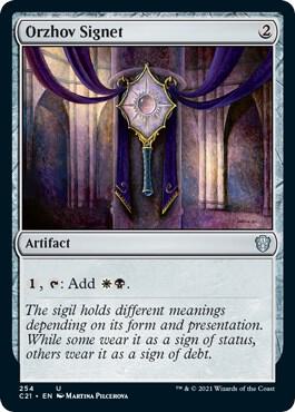 Orzhov Signet [Commander 2021] 254