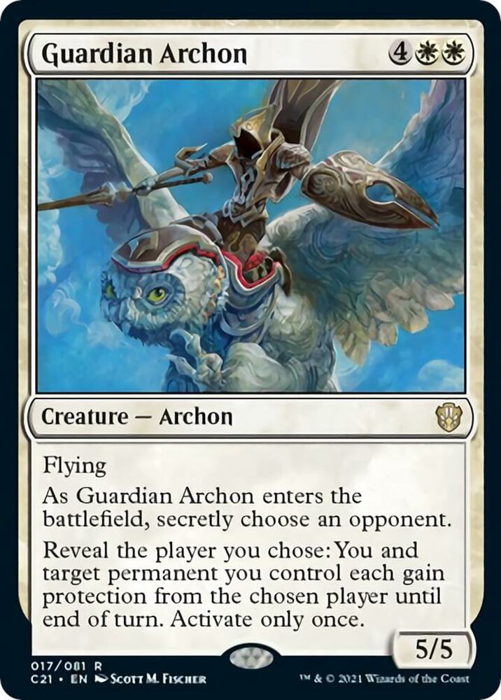Guardian Archon [Commander 2021] 17
