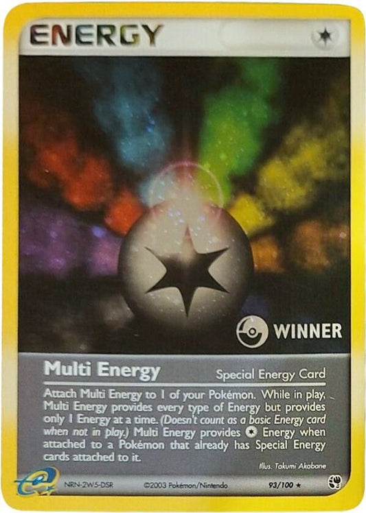 Multi Energy (Special) - 93/100 [Winner] [League & Championship Cards] 093/100