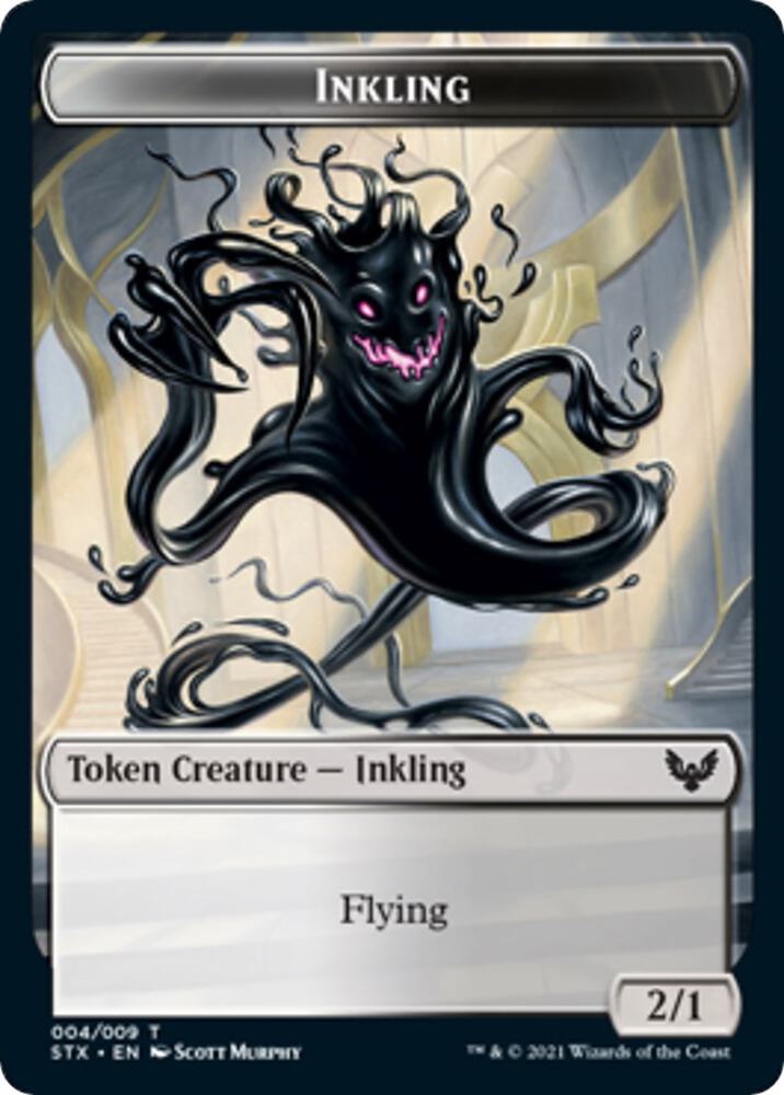 Inkling Token [Strixhaven: School of Mages] 4